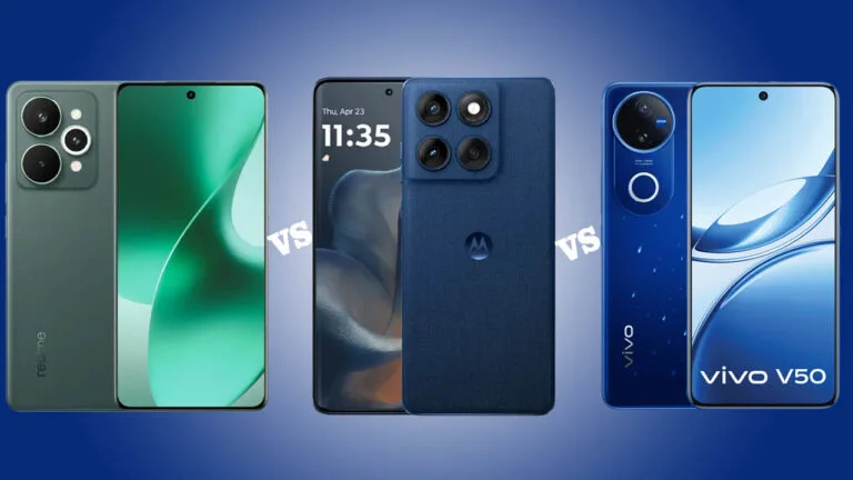 Motorola Edge 70 5G vs Realme 15 Pro 5G vs Google Pixel 6 Pro 5G vs Vivo V50 5G