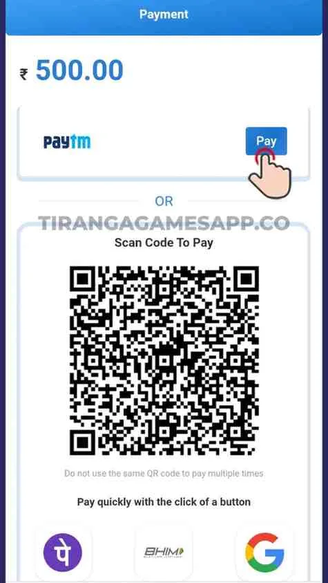 Tiranga Game
