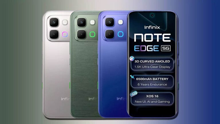infinix note edge 5g