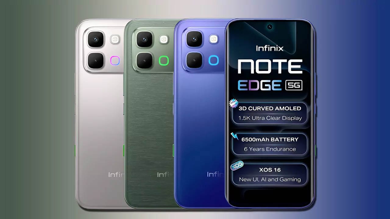 infinix note edge 5g