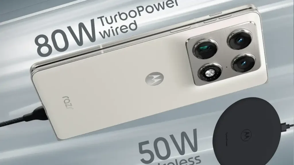 6000mAh बैटरी, AI फीचर्स और 50MP कैमरे के साथ लॉन्च हुआ Motorola का पहला फोल्डेबल स्माटफोन Motorola Razr Fold 4 Motorola Razr Fold