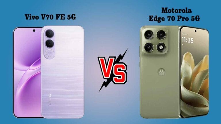 Vivo V70 FE 5G Vs Motorola Edge 70 Pro 5G